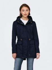 ONLY Parka w kolorze granatowym rozmiar: S. Niebieskie parki Only, s, bez kaptura. Za 127.35 zł.