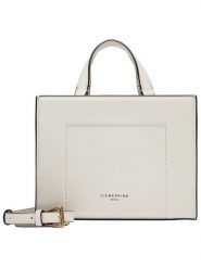 LIEBESKIND BERLIN Skórzana torebka w kolorze kremowym - 24 x 17,5 x 9,5 cm rozmiar: onesize. Brązowe torby na ramię Liebeskind Berlin, bez wzorów, z materiału, przez ramię, bez dodatków. Za 603.45 zł.
