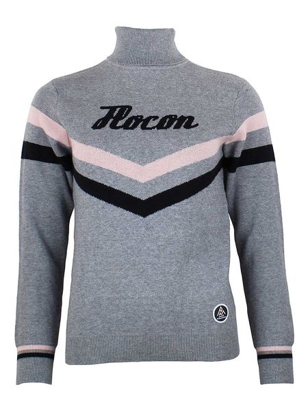 Peak Mountain Sweter w kolorze szarym rozmiar: M. Szare swetry Peak Mountain, m, bez wzorów, ze splotem, bez ramiączek. Za 154.07 zł.