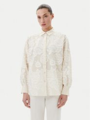 Bruuns Bazaar Koszula Calamus Felina BBW4538 Biały Regular Fit. Białe koszule Bruuns Bazaar, bez wzorów, z bawełny, bez kołnierzyka, bez ramiączek. Za 359.99 zł.