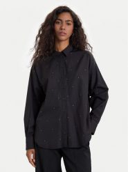 Vero Moda Koszula Fanni 10337791 Czarny Oversize. Czarne koszule Vero Moda, l, bez wzorów, z syntetyku, bez kołnierzyka, bez ramiączek. Za 179.99 zł.