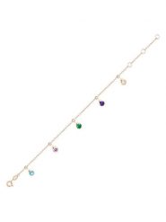 OR Carats Złota bransoletka z kamieniami szlachetnymi rozmiar: onesize. Żółte bransoletki OR Carats, z ametystem, złote. Za 1,217.99 zł.