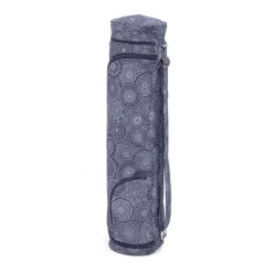 Bawełniana torba na matę do jogi Bodhi Asana Bag 70 - granatowy. Niebieskie torby na ramię BODHI, bez wzorów, z bawełny, na ramię, bez dodatków. Za 119.00 zł.
