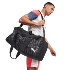 Torba Podróżna Individual Rise Jeden Rozmiar. Czarne torby na ramię Puma, bez wzorów, z materiału, na ramię, bez dodatków. Za 147.99 zł.