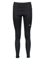 Mizuno Legginsy funkcyjne "Warmalite" w kolorze czarno-turkusowym rozmiar: L. Czarne legginsy Mizuno, l, bez wzorów. Za 136.45 zł.