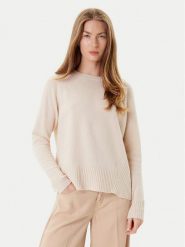 Marella Sweter Celia 2523366215 Écru Regular Fit. Swetry Marella, m, bez wzorów, z wełny, bez ramiączek. Za 859.99 zł.