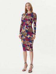 Just Cavalli Sukienka codzienna 79PAO952 JS531 Kolorowy Slim Fit. Sukienki Just Cavalli, na co dzień, bez wzorów, z wiskozy, bez kołnierzyka, bez ramiączek, proste. Za 1,209.00 zł.