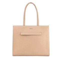 Torebka MEXX. Brązowe shopper Mexx, bez wzorów, bez dodatków. Za 199.99 zł.