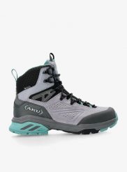 Buty GORE TEX damskie AKU Reactive GTX. Fioletowe trekkingi Aku, z gore-texu, przed kolano, trekkingowe. Za 714.99 zł.