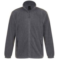 Bluza Polarowa Unisex Dla Dorosłych North. Szare bluzy SOL'S, na zimę, s, bez wzorów, z polaru, bez kaptura. Za 156.99 zł.