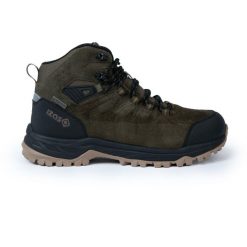 TRININY unisexowe wodoodporne buty trekkingowe Mount-Tex do połowy łydki z podes. Zielone trekkingi Izas, z gumy. Za 417.35 zł.
