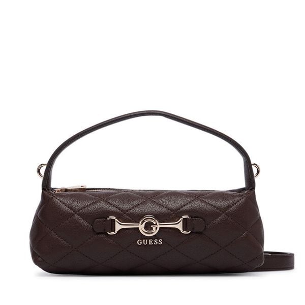 Torebka Guess. Brązowe torebki klasyczne Guess, z aplikacjami, bez dodatków. Za 494.99 zł.