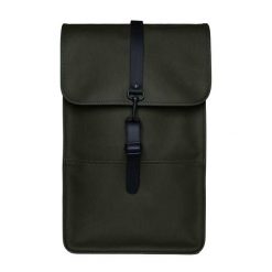 Wodoodporny Plecak. Zielone plecaki Rains, bez wzorów. Za 578.99 zł.