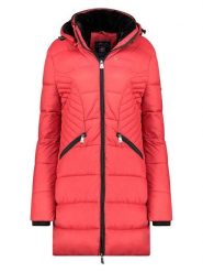 ANAPURNA Płaszcz pikowany "Beeana" w kolorze czerwonym rozmiar: S. Czerwone płaszcze ANAPURNA, s, bez wzorów, bez kaptura. Za 260.99 zł.