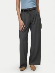 Vero Moda Spodnie materiałowe Tahia 10340300 Szary Wide Leg. Szare spodnie materiałowe Vero Moda, bez wzorów, z materiału. Za 199.99 zł.