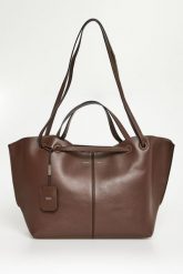 Torebka skórzana shopper Mixeddoubles MAX MARA ACCESSORI. Shopper Max Mara Accessori, bez wzorów, bez dodatków. Za 7,469.00 zł.