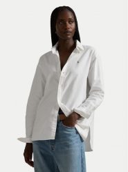 Polo Ralph Lauren Koszula 211956604001 Biały Relaxed Fit. Białe koszule Polo Ralph Lauren, xs, bez wzorów, z bawełny, bez kołnierzyka, bez ramiączek. Za 769.99 zł.