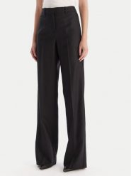 Marella Spodnie palazzo Renoir 2523136082 Czarny Wide Leg. Czarne spodnie materiałowe Marella, bez wzorów, z materiału. Za 1,019.00 zł.