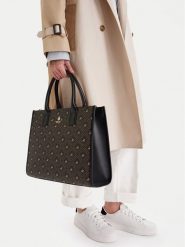 Beverly Hills Polo Club Torebka CEO-BHPC-S-003-07 Czarny. Czarne torebki klasyczne Beverly Hills Polo Club, bez wzorów, z materiału, bez dodatków. Za 228.99 zł.