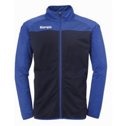 Bluza Kempa Prime Poly Jacket. Niebieskie bluzy Kempa, l, bez wzorów, bez kaptura. W wyprzedaży za 182.50 zł.