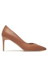 Max Mara Szpilki Phyllis 2524526191600 Różowy. Czerwone szpilki Max Mara, bez wzorów, ze skóry, bez obcasa, na szpilce, bez zapięcia. Za 2,339.00 zł.