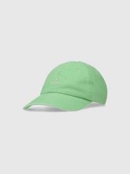 CZAPKA DAMSKA 4F BAWEŁNIANA Z DASZKIEM ONE SIZE ACABF374. Zielone czapki 4f, bez wzorów, z bawełny, eleganckie. Za 69.99 zł.
