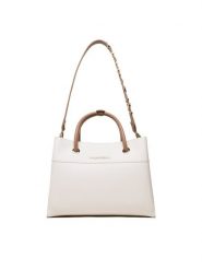 Valentino Torebka Alexia VBS5A802 Biały. Białe torebki klasyczne Valentino, bez wzorów, ze skóry, bez dodatków. Za 359.99 zł.