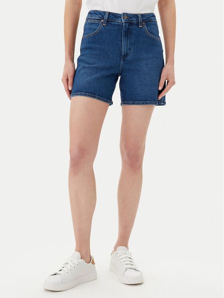 Wrangler Szorty jeansowe Cowboy 112366267 Niebieski Relaxed Fit. Niebieskie szorty Wrangler, bez wzorów, z bawełny. Za 179.99 zł.