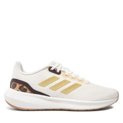 Buty do biegania adidas. Brązowe obuwie sportowe Adidas, bez zapięcia, do biegania. Za 499.99 zł.