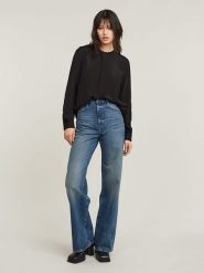 G-Star Bluzka w kolorze czarnym rozmiar: XS. Czarne bluzki G-Star, xs, bez wzorów, z wiskozy, retro, bez kołnierzyka, bez ramiączek. Za 127.05 zł.