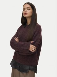 Vero Moda Sweter Ingrid 10331365 Fioletowy Regular Fit. Fioletowe swetry Vero Moda, xs, bez wzorów, z syntetyku, bez ramiączek. Za 179.99 zł.