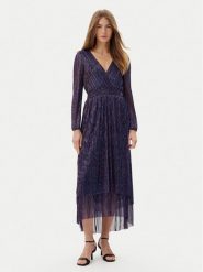 Pepe Jeans Sukienka codzienna Althea PL953637 Fioletowy Regular Fit. Fioletowe sukienki Pepe Jeans, na co dzień, s, bez wzorów, z jeansu, bez kołnierzyka, bez ramiączek, proste. Za 469.99 zł.