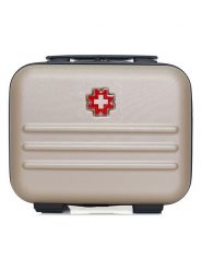 SWISS KOPPER Kosmetyczka "Wil" w kolorze beżowym - 30 x 23 x 16 cm rozmiar: onesize. Brązowe kufry i kosmetyczki SWISS KOPPER, bez wzorów, z materiału, bez dodatków. Za 105.38 zł.