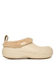 Crocs Klapki Classic Lined Shorty 211380 Écru. Klapki Crocs, bez wzorów, z tworzywa sztucznego, bez obcasa. Za 309.99 zł.