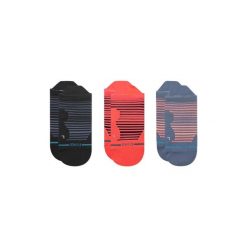 Skarpety biegowe Stance Cassette Light Tab 3 Pack. Czarne skarpety Stance, bez wzorów. Za 196.99 zł.