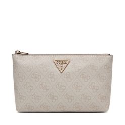 Kosmetyczka Guess. Białe kufry i kosmetyczki Guess, z aplikacjami, bez dodatków. Za 264.99 zł.