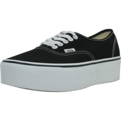 Buty VANS VN0A5KXXBMX1 AUTHENTIC STACKFORM Czarny. Czarne trekkingi Vans, z tkaniny, na fitness i siłownię. Za 355.99 zł.