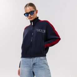 BLUZA DAMSKA ROZPINANA PUMA-KURTKA PUMA KOLOR NIEBIESKI. Niebieskie bluzy Puma, l, bez wzorów, z bawełny, bez kaptura. Za 202.67 zł.