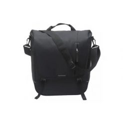Torba na bagażnik Newlooxs Nova Single. Czarne torby na ramię NEW LOOXS, bez wzorów, z materiału, eleganckie, na ramię, bez dodatków. Za 269.90 zł.