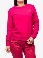 Bluza bez kaptura damska La Sportiva Climbing on the Moon Sweatshirt. Czerwone bluzy La Sportiva, l, bez wzorów, z bawełny, bez kaptura. Za 353.30 zł.