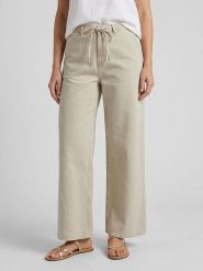 MOSS COPENHAGEN Dżinsy "Lio" - Comfort fit - w kolorze beżowym rozmiar: XS. Brązowe jeansy Moss Copenhagen, xs, bez wzorów, z podwyższonym stanem. Za 184.02 zł.