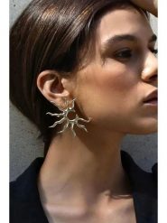 Lodie Silver Kolczyki-wkrętki rozmiar: onesize. Szare kolczyki Lodie Silver, z mosiądzu. Za 30.99 zł.