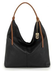 Lucca Baldi Skórzana torebka "Taranto" w kolorze czarnym - 44 x 32 x 5 cm rozmiar: onesize. Czarne torby na ramię Lucca Baldi, bez wzorów, z materiału, na ramię, bez dodatków. Za 304.99 zł.