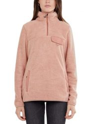 Bluza damska Fundango Vinona Fleece. Czerwone bluzy FUNDANGO, na zimę, s, bez wzorów, z materiału, bez kaptura. Za 219.90 zł.
