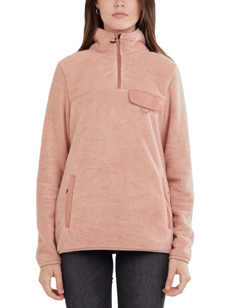 Bluza damska Fundango Vinona Fleece. Czerwone bluzy FUNDANGO, na zimę, s, bez wzorów, z materiału, bez kaptura. Za 219.90 zł.