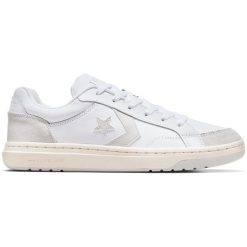 Sneakers Converse Pro Blaze Classic. Białe trampki Converse, bez wzorów, z zamszu, bez zapięcia. Za 490.00 zł.