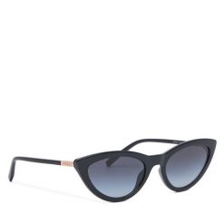 Okulary przeciwsłoneczne Guess. Czarne okulary przeciwsłoneczne Guess, z aplikacjami. Za 239.99 zł.