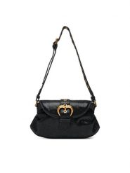 PINKO Torebka Jolene Shoulder Mini PE 25 PLTT 102802 A27K Czarny. Czarne torebki klasyczne Pinko, bez wzorów, ze skóry, bez dodatków. Za 1,469.00 zł.