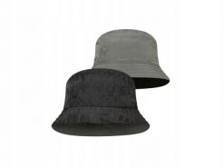Kapelusz travel bucket dwustronny. Czarne kapelusze Buff, bez wzorów, z materiału. Za 109.90 zł.