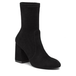 Botki Stuart Weitzman. Czarne botki Stuart Weitzman, bez wzorów, bez obcasa, na słupku, bez zapięcia. Za 3,019.00 zł.